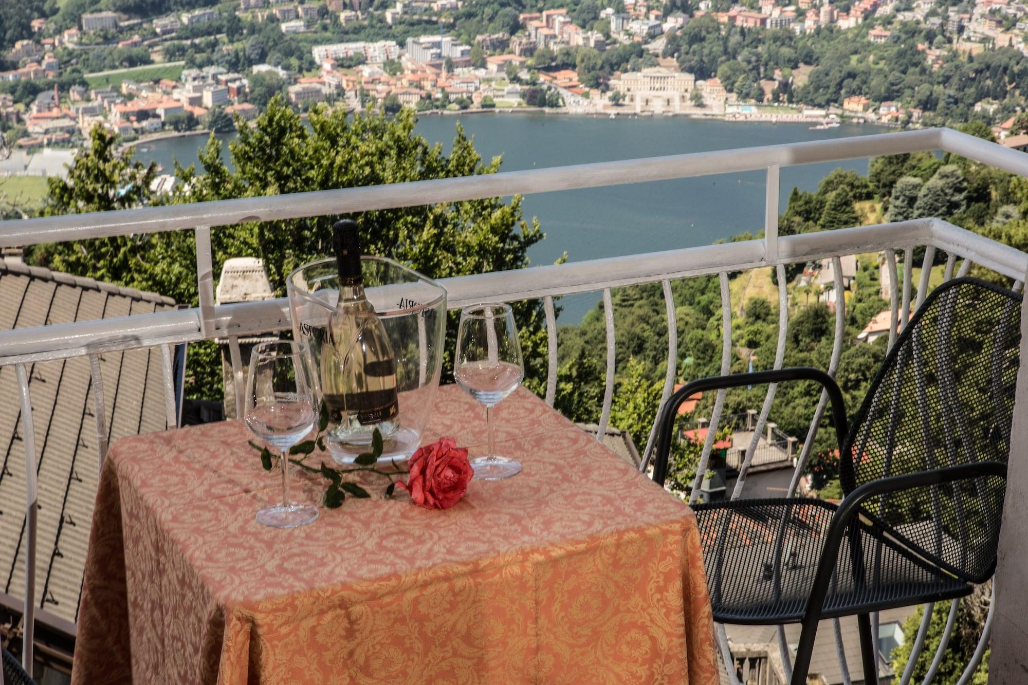 Hotel Vista Lago Brunate Bagian luar foto