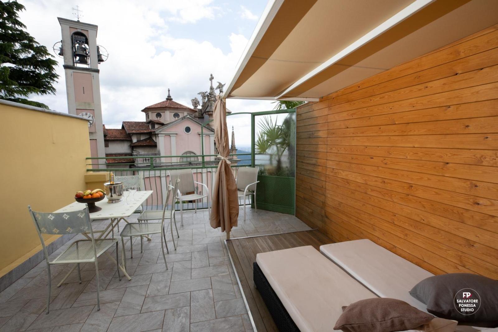 Hotel Vista Lago Brunate Bagian luar foto
