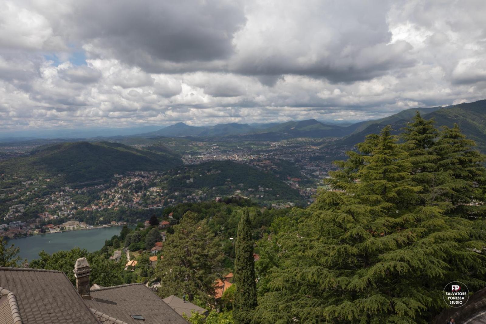 Hotel Vista Lago Brunate Bagian luar foto